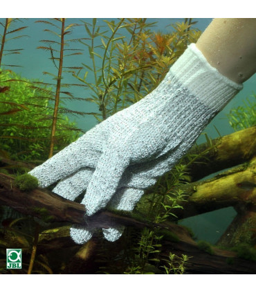 Guante limpieza acuario plantado