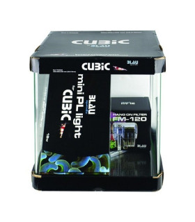 Kit acuario gambario 10L | Blau cubic 10 litros | Acuario Plantado