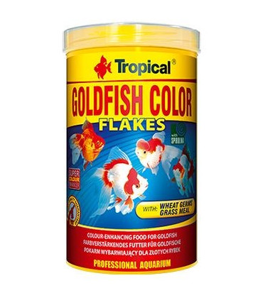 Tropical goldfish color | Comprar comida peces agua fria| Acuario Plantado