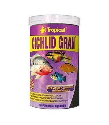 Tropical cichlid color gran | Comprar comida para ciclidos| Acuario Plantado