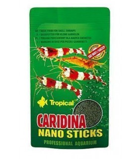 Nano bastões de Caridina Tropical - 10gr