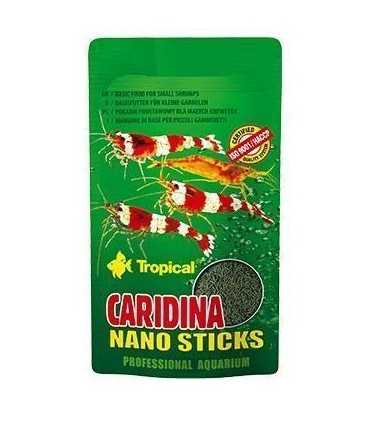 Tropical caridina  sticks | Comprar comida para gambas | Acuario Plantado