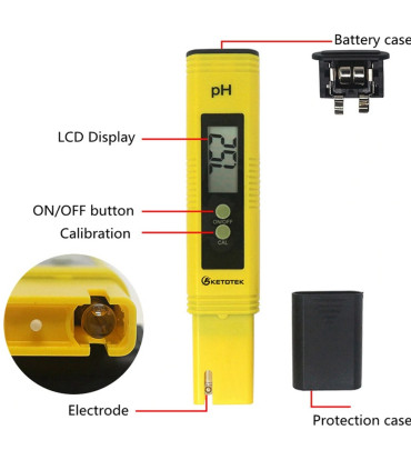 Medidor PH electronico acuario