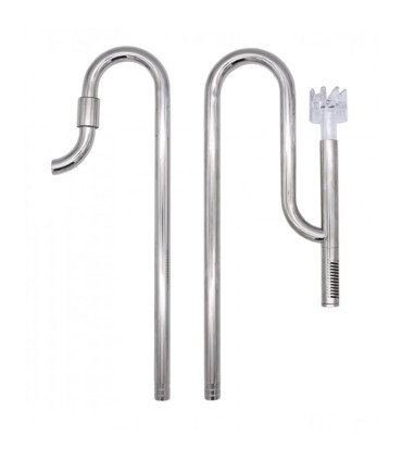 Entrada salida acero acuario aquascaping