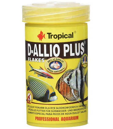 Tropical D-Allio Plus | Comprar comida acuario con ajo| Acuario Plantado