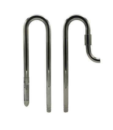 Entrada salida nano acero acuario aquascaping Blau