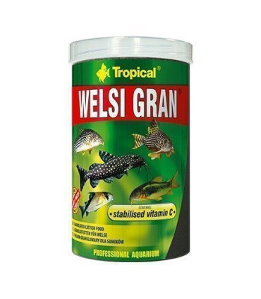Tropical welsi gran | Comprar comida para peces de fondo| Acuario Plantado