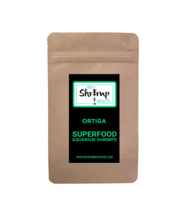 Comida completa con ortiga para gambas y peces | Acuario Plantado