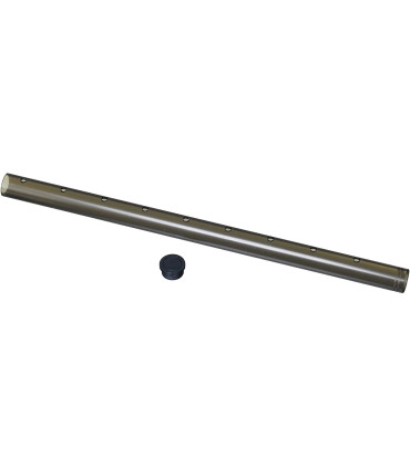 Tubo flauta 16/22 antracita | Accesorios para filtros de acuario | Acuario Plantado