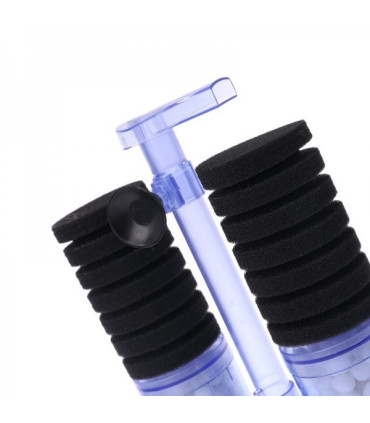 Filtro esponja acuario doble biologico