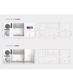 Sump acuario 180-735 - Aquaforest