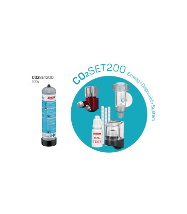 Co2 Eheim Set 200 Desechable |Co2 para plantas de acuario | Acuario Plantado