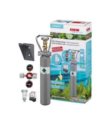Co2 Eheim Set 400 Recargable |Co2 para plantas de acuario | Acuario Plantado
