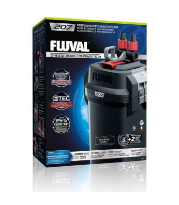 Filtro externo Fluval 207 |Filtros para acuario Fluval | Acuario Plantado