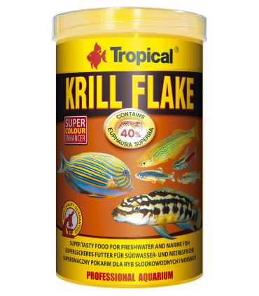 Tropical Krill Flakes | Comprar comida acuario con ajo| Acuario Plantado