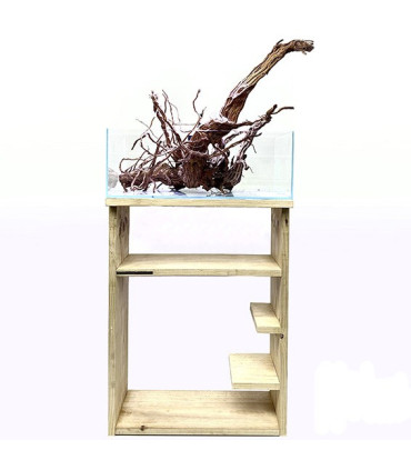 Acuario Vistas 120F y mesa Woody 120 | Urnas para emergido | Acuario Plantado