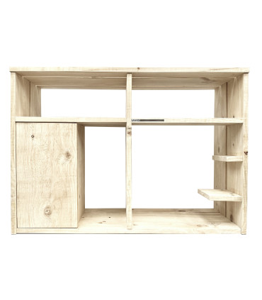 Acuario Vistas 120F y mesa Woody 120 | Urnas para emergido | Acuario Plantado