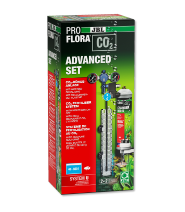 Kit co2 JBL Advanced U | Co2 con bombona desechable | Acuario Plantado