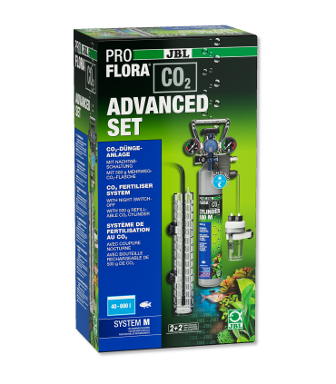 Kit co2 JBL Advanced M | Co2 con bombona recargable | Acuario Plantado