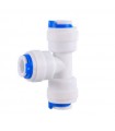 Conector T agua 1/4" o 4/6mm