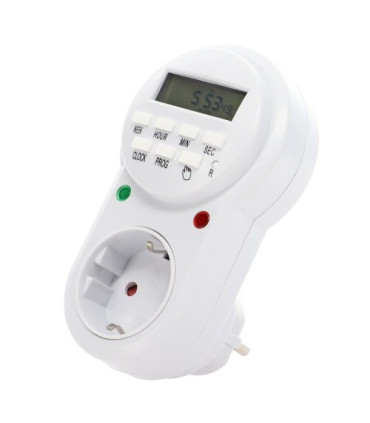 Programador acuario | Enchufe con reloj para acuarios | Acuario Plantado