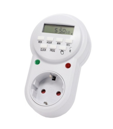 Programador acuario | Enchufe con reloj para acuarios | Acuario Plantado