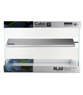 Kit Aquário RGB+W Aquascaping 38L - Azul