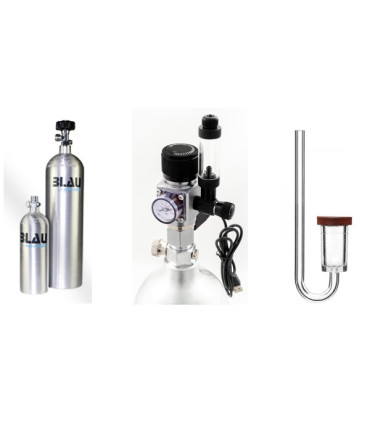 Equipo Co2 Completo con bombona 1 litro | Acuario Plantado
