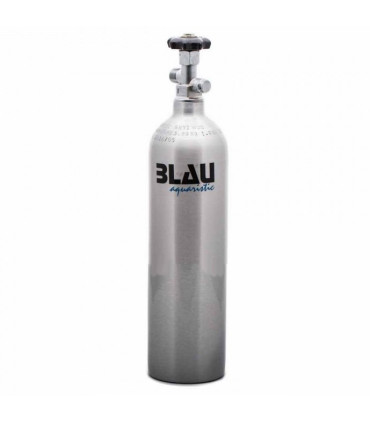 Bombona recargable co2 blau 1L | Co2 para acuario |  Acuario Plantado