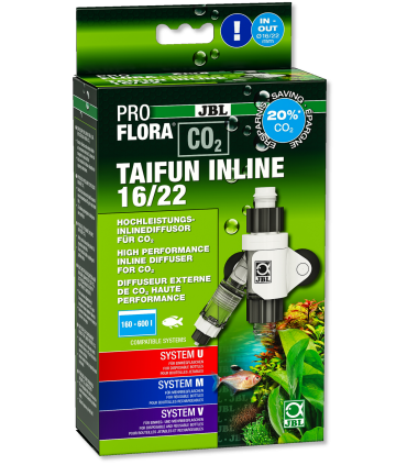 Atomizador CO2  JBL Taifun inline 16/22