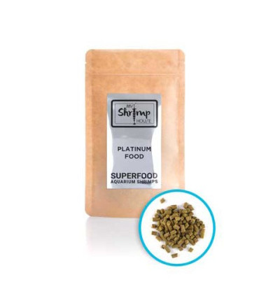 Comida Pellet completa para gambas Platinum food | Acuario Plantado
