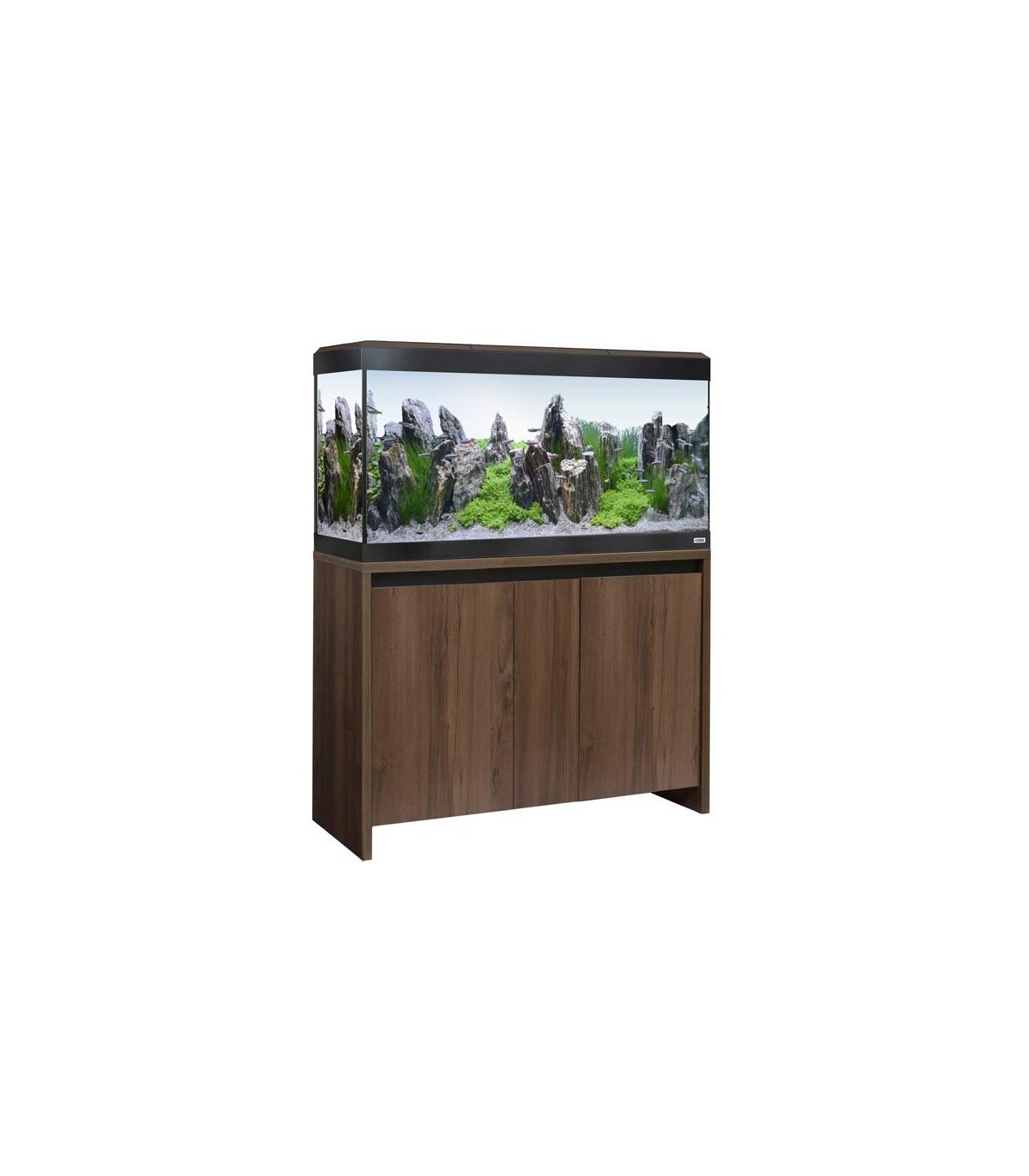 Fluval Roma 200 con mesa Kit de acuario Fluval Acuario Plantado