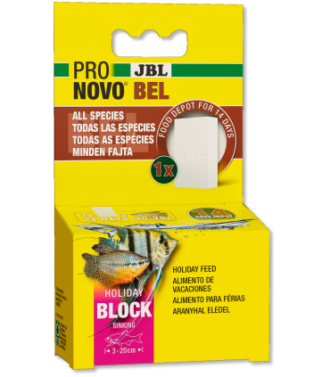 Pronovo Bel Holiday | Alimento vacaciones peces acuario | Acuario Plantado