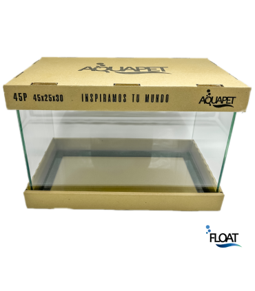 Acuario Aquapet Shallow 60F | Acuario emergido barato | Acuario Plantado