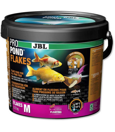 JBL Propond Flakes 5,5L | Comida en escamas para estanque | Acuario Plantado