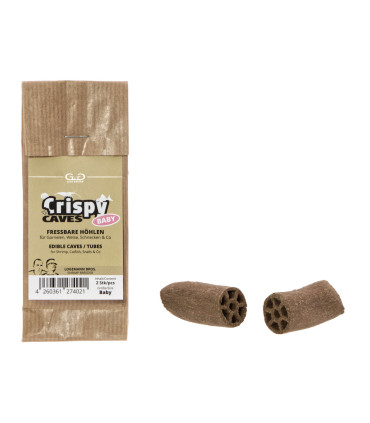 Alimento y cueva para crias de gambas | Crispy Caves Baby | Acuario Plantado