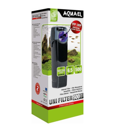Filtro unifilter UV 500 Aquael | Filtro interno con UV | Acuario Plantado