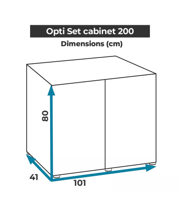Mesa Aquael OPTISET 200 | Mesas para acuario | Acuario Plantado