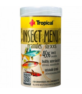 Menu Insetos Tropicais Grânulos XXS - 100ml