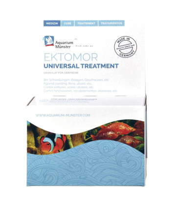 Ektomor Aquarium Munster | Medicamento para hacer baños desinfectantes | Acuario Plantado