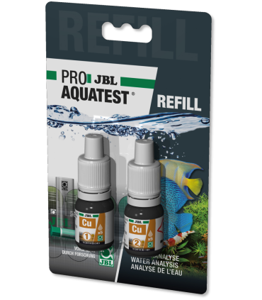 Recarga test de cobre | Recargas test JBL | Acuario Plantado