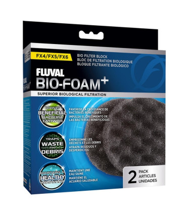 Recambio biofoamex fluval FX4 y FX6 | Recambios filtros Fluval | Acuario Plantado