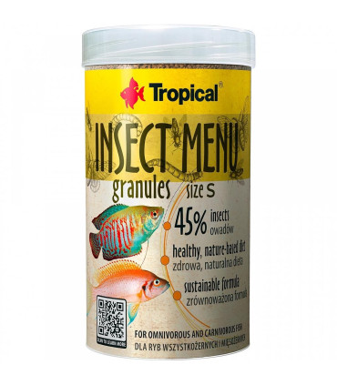 Tropical Insect menu granulado S | Comprar comida acuario tropical | Acuario Plantado