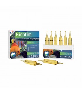 El concentrado estimulante Prodibio Bioptim ayuda al crecimiento de la colonia bacteriana.