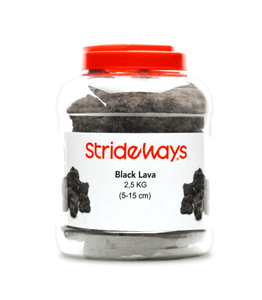 Roca Volcanica negra pequeñas | Decoracion natural | Acuario plantado