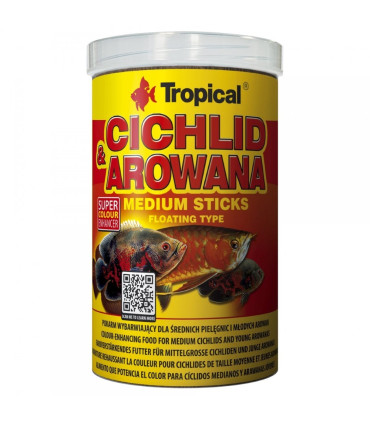 Tropical Arowana Sticks | Comprar comida para arowanas | Acuario Plantado