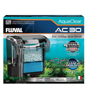 Fluval Aquaclear AC30 | Filtro mochila Aquaclear | Acuario Plantado