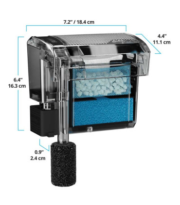 Fluval Aquaclear AC50 | Filtro mochila Aquaclear | Acuario Plantado