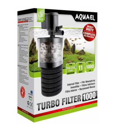 Filtro Turbo Filter 1000 Aquael | Filtro interno con biologico | Acuario Plantado