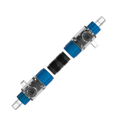 Llave doble 16/22 Blau |Accesorios filtros | Acuario Plantado